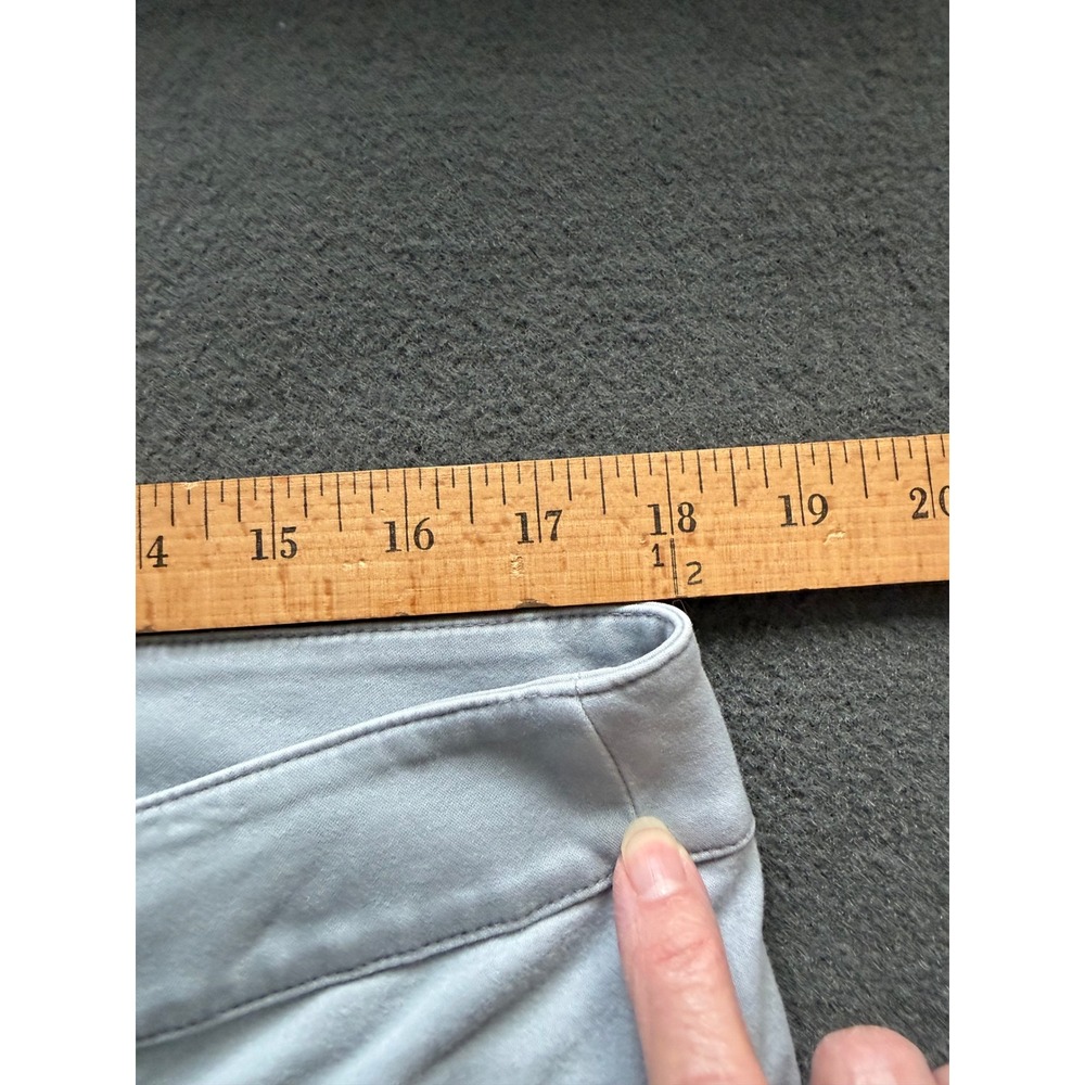 Loft Outlet Women Light Gray Skinny Ankle Seamed Front Pants Size 14 High Rise - Picture 10 of 14